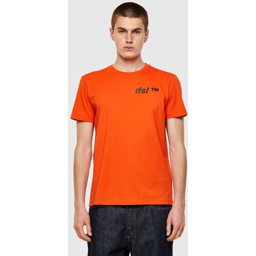 Diesel T-shirt - TDIEGOSB5 TSHIRT orange Slike