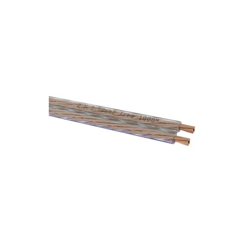 Oehlbach Zvučnički kabel 2 x 2.50 mm² Prozirna 1008 Roba na metre Cijene