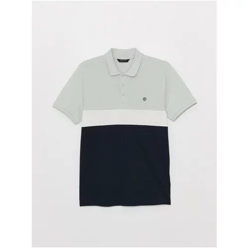 LC Waikiki Polo Neck Short Sleeve Color Block Piqué Men's T-Shirt