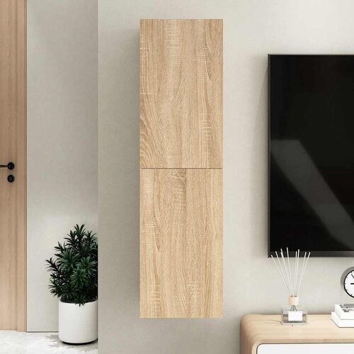 TV ormarić boja hrasta sonome 30,5x30x110 cm konstruirano drvo Cene