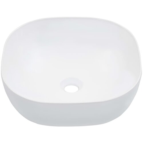 Maison Chic Umivalnik - Kopalna umivalnik - Lavabo 42,5x42,5x14,5 cm keramičen bel, (21684777) Cene