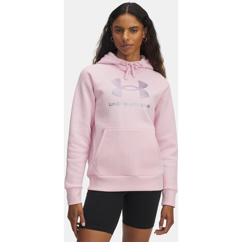 Under Armour Women&amp;#039;s sweatshirt UA Rival Flc Shimmer Hdy-PNK - Women&amp;#039;s Slike