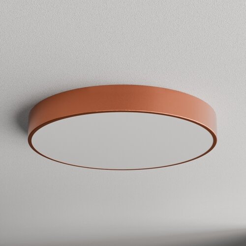  stropna lampa sa senzorom cleo 5xE27/24W/230V, prečnika 60 cm, bakarna Slike