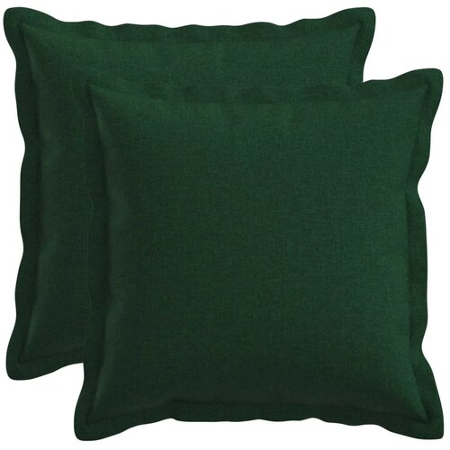  Jastuk s jastukom HOUTEN 2 kom. Tamnozelena Umjetni lan - Tamnozelena 45 x 45 cm 2 Cijene