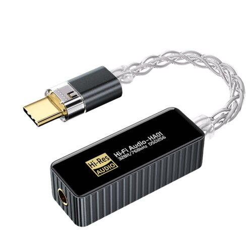 INF BJ06(HA01) Adapter za slu&scaron;alke tipa C na 3,5 mm Grey, (21838505) Cene