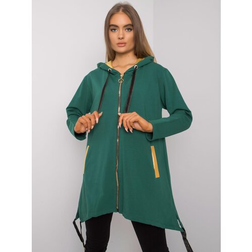 RELEVANCE Sweatshirt-RV-BL-4899.23P-dark green Cene