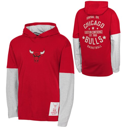Drugo Chicago Bulls Small Ball Cotton Faux LS otroška majica s kapuco Cene