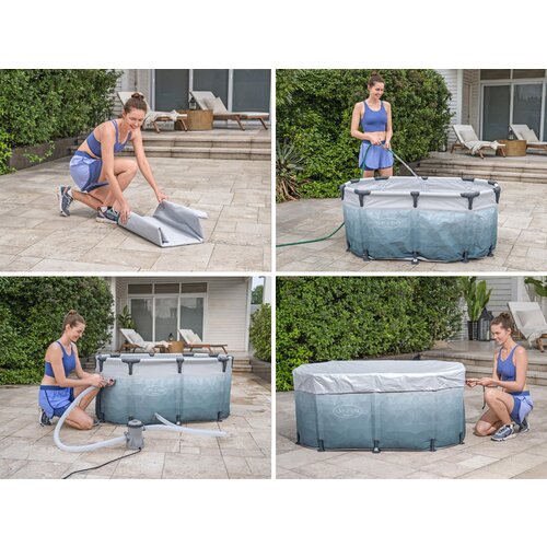 Bestway Lay-Z-Spa ovalna kada za terapiju hladnom vodom &amp;ndash; Ice Bath Slike