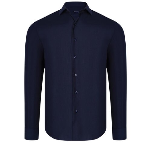 Dewberry G726 MEN'S SHIRT-PLAIN NAVY BLUE Cijene