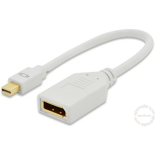 Ednet ED-84508 Adapter DisplayPort (mini)/HDMI M/F DP1.1a Compatible 0.15m Gold plated adapter Slike