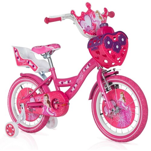  Dečiji bicikl za devojčice 16" Story Pink, 3g+ Cene