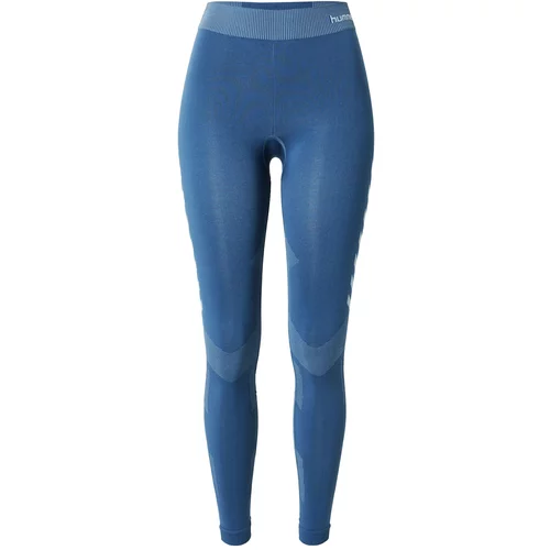 Hummel Sportske hlače 'First' indigo / svijetloplava
