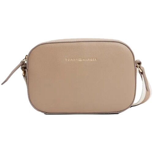 Tommy Hilfiger Torbe TH LOGOTAPE CAMERA BAG Kostanjeva Slike