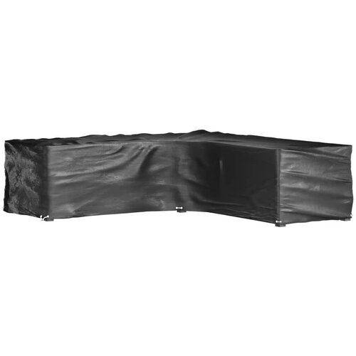 VidaXL Prevleka za vrtno pohi&amp;scaron;tvo L oblike 16 obročkov 285x285x70 cm Slike