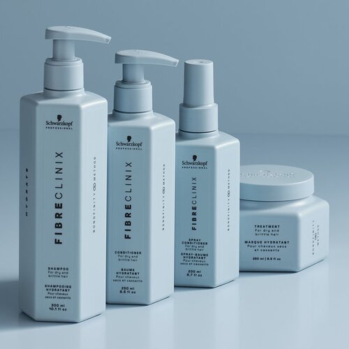 Schwarzkopf Professional Fibre Clinix Hydrate Treatment intenzivna hidratantna maska za suhu i lomljivu kosu 250 ml Slike