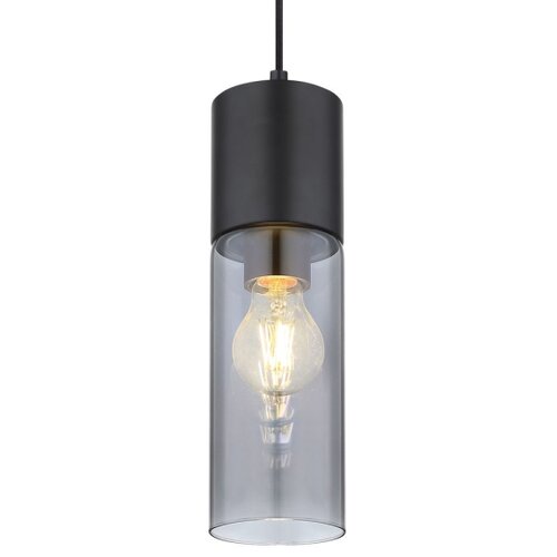Globo 21000HB - Luster na sajli ANNIKA 1xE27/25W/230V prečnik 10,5 cm crna Slike