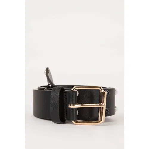 Defacto Woman Faux Leather Classic Belt