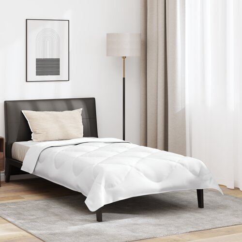 vidaXL Duvet za sve sezone s jastukom Bijelo 135 x 220 cm Mikrofibra Cijene