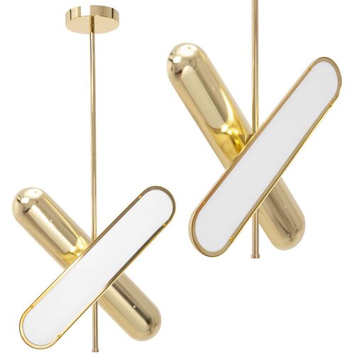 Toolight APP832-CP gold led viseća stropna svjetiljka Slike