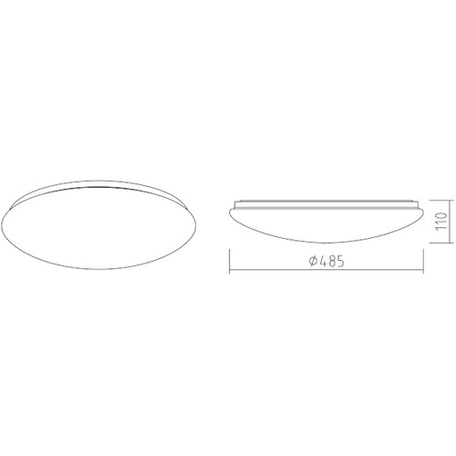  APLED - LED plafonsko svetlo LENS P TRIKOLOR LED/36W/230V IP41 2520lm Slike