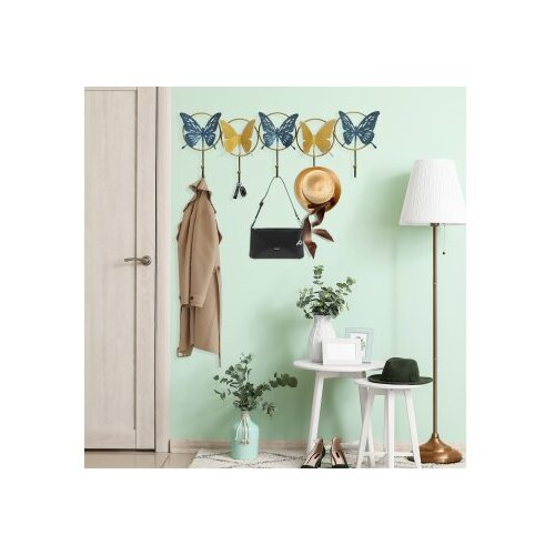 WALLXPERT metalna zidna kuka multicolor ruhsar Slike