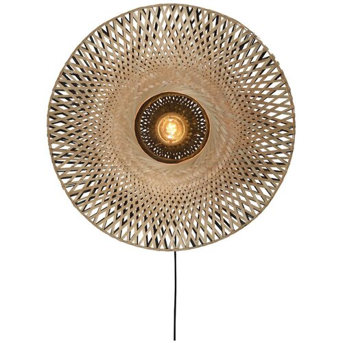 Good&amp;amp;Mojo zidna svjetiljka od bambusovog drveta Kalimantan, ⌀ 60 cm Slike