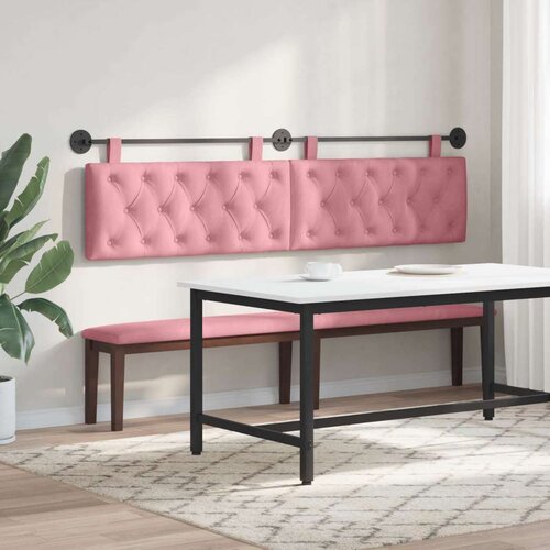  Držeće uzglavlje Zidne Ružičasta 210 x 55 x 7 cm Bar&amp;scaron;un - Ružičasta 200 cm bez LED Slike