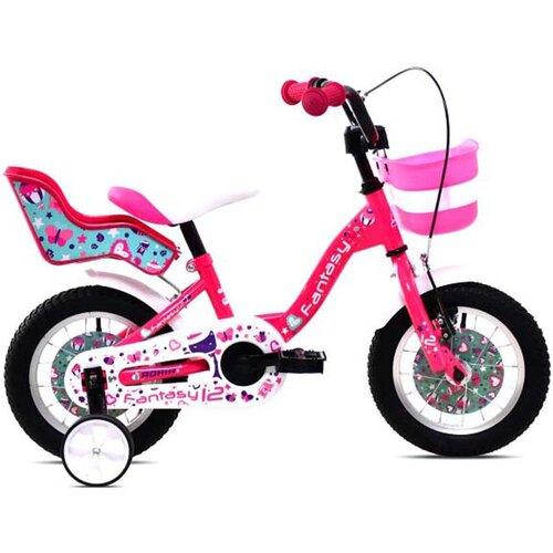 Capriolo "bicikl adria fantasy 12""HT pink-tirkiz" devojčice uzrasta 0-4 godine Cene