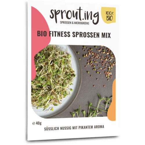 Sprout.ing Me&scaron;anica organskih poganjkov za fitnes - 40 g Cene