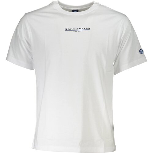 North Sails T-SHIRT SHORT SLEEVE MAN WHITE Slike