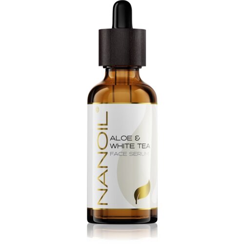 Nanoil Aloe &amp;amp; White Tea Face Serum serum za obraz 50 ml Slike
