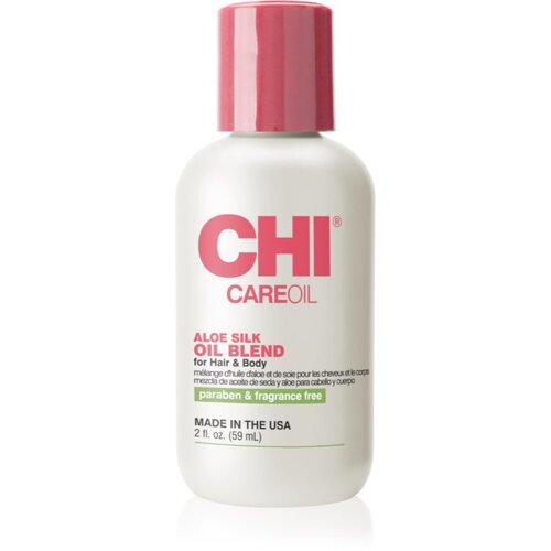 CHI Care Oil Aloe Silk Oil Blend vlažilno olje za lase in telo 59 ml Slike