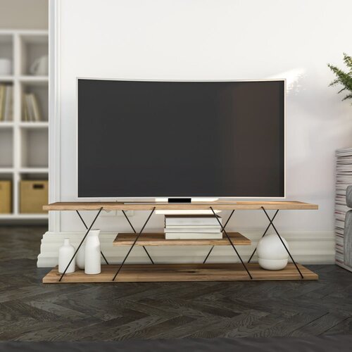 Kalune Design Canaz - Crni, Orah Crni TV stalak Slike