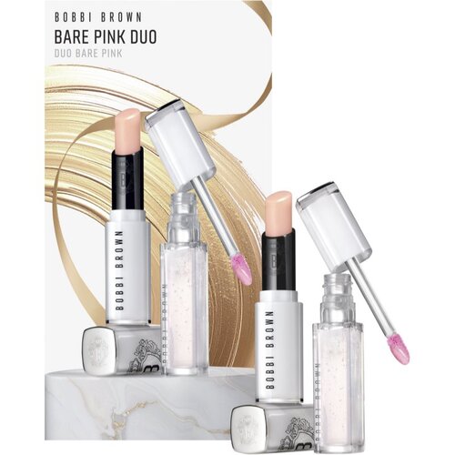 Bobbi Brown Holiday Bare Pink Duo darilni set za ustnice Slike