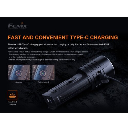 Fenix Light LR35R LED džepna svjetiljka pogon na punjivu bateriju 10000 lm 239 g Slike