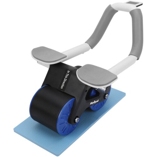 Rebel ACTIVE Dupli točak za trbu&amp;scaron;njake AB roller sa tajmerom crno-plavi RBA-3068-BL Slike