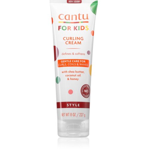Cantu For Kids Curl Cream krema za lase za valovite in kodraste lase 227 g Slike