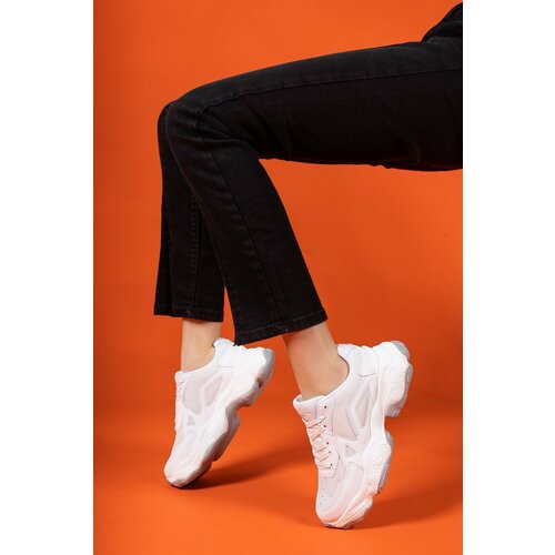 Riccon Women's White Anorak Sneakers 0012141 Slike