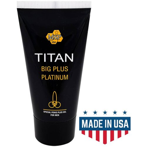 Mysexpharma TITAN GEL BIG PLUS PLATINUM - Povečanje penisa in močna erekcija! Cene