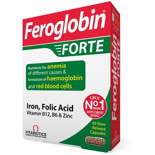 Vitabiotics feroglobin forte A30 kapsule Cene