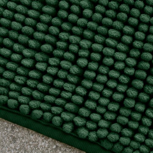 Catherine Lansfield temno zelena kopalni&amp;scaron;ka preproga 50x80 cm bobble &amp;ndash; Slike