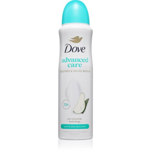 Dove Advanced Care Pear &amp;amp; Aloe Vera antiperspirant pr&amp;scaron;ilo 150 ml Slike