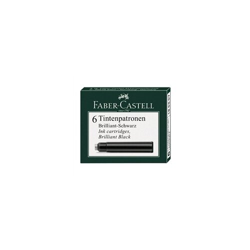 Faber-Castell Refil patrona crni, 6 komada Cijene