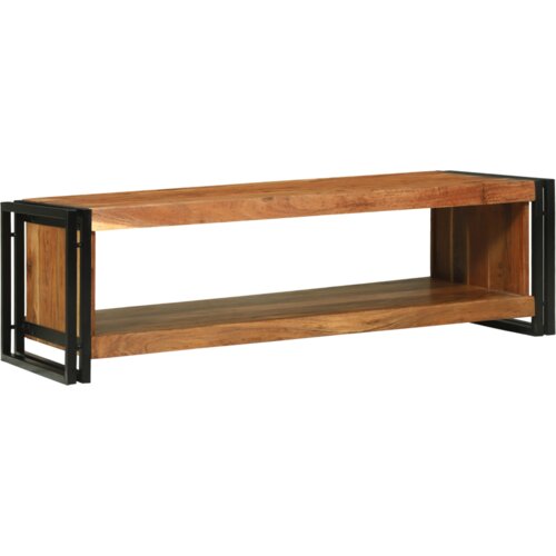 VidaXL stolić za kavu 120x50x38 cm od čvrstog drva akacije Slike