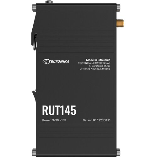 Teltonika RUT145 wireless router Fast Ethernet Single-band (2.4 GHz) Black Cijene