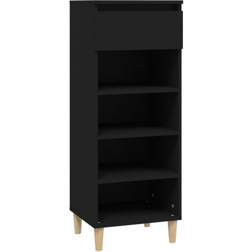 Maison Chic Omarica za obutev - Kopa za čevlje črna 40x36x105 cm inženirski les, (21777750) Cene