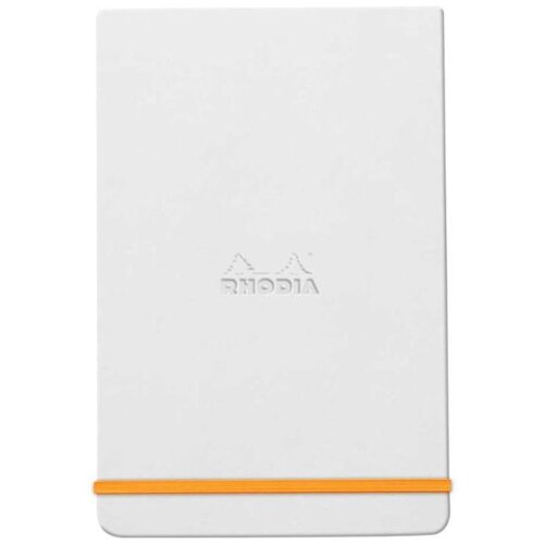 Notes 9x14, Rhodiarama, diktando crte, tvrdi uvez, bijeli Slike