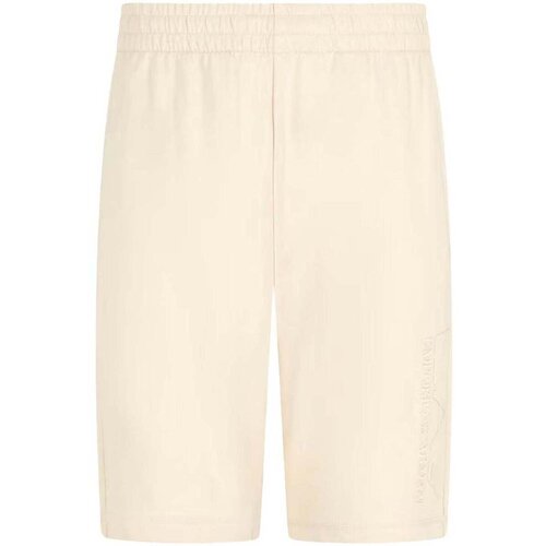 Ea7 Emporio Armani Visibility Bermuda Shorts Almond Milk Beige Bež Cijene