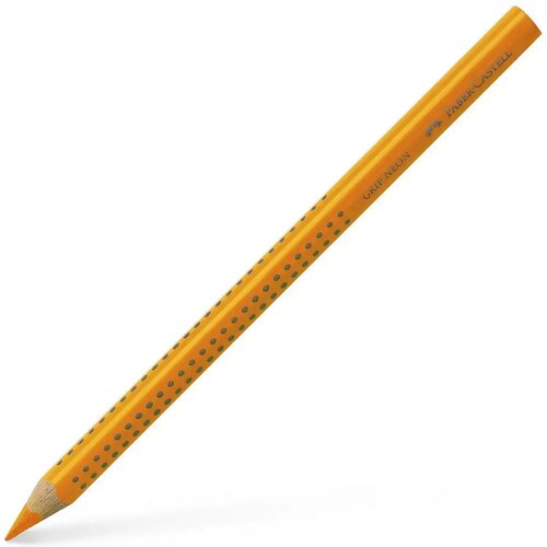Faber-Castell jumbo grip neonska narančasta bojica Slike