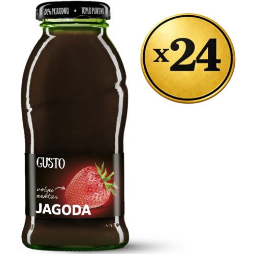 Gusto Jagoda sok, 0.2L, 24 komada Cene